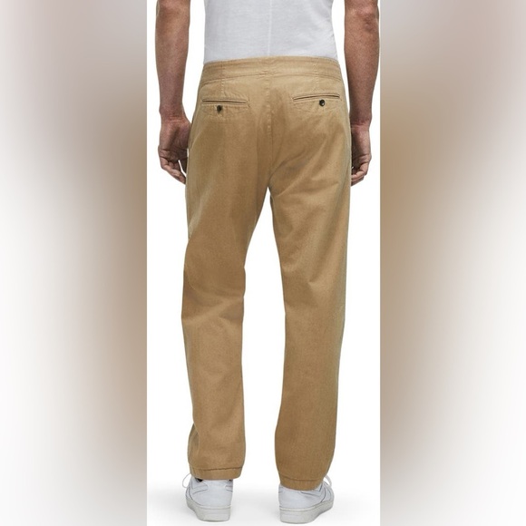 Rag & Bone Men’s Brighton Cotton & Linen Chino Pants Sz 29 Rugged Brown Summer - Picture 10 of 12